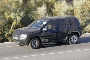 Внедорожник Dacia попался фотошпионам