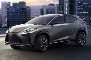 Заряженный концепт Lexus LF-NX представят в Токио 