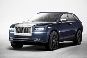 Внедорожник Rolls-Royce построят на алюминиевой платформе