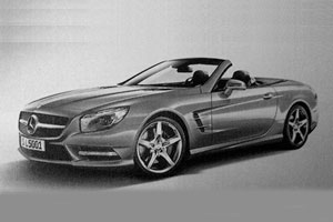 Первое фото нового родстера Mercedes-Benz SL