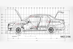 Японский седан Datsun будет похож на Lada Granta 