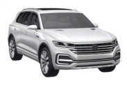 Изображения Volkswagen Touareg нового поколения