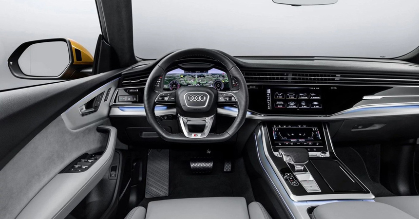 Audi Q8 фото салона