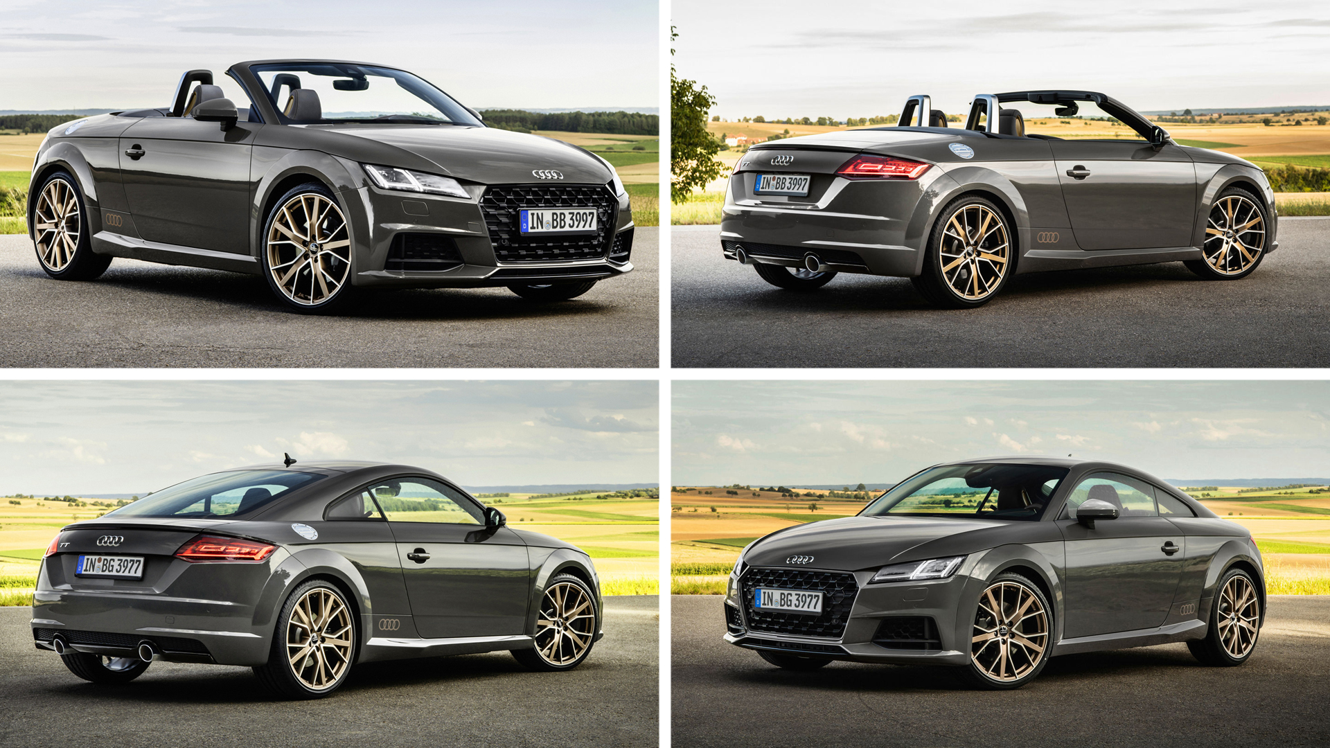 Audi TT Bronze selection