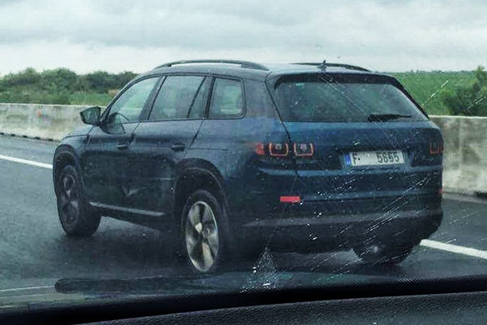 Первые фото Skoda Kodiaq без камуфляжа Первые фото Skoda Kodiaq без камуфляжа
