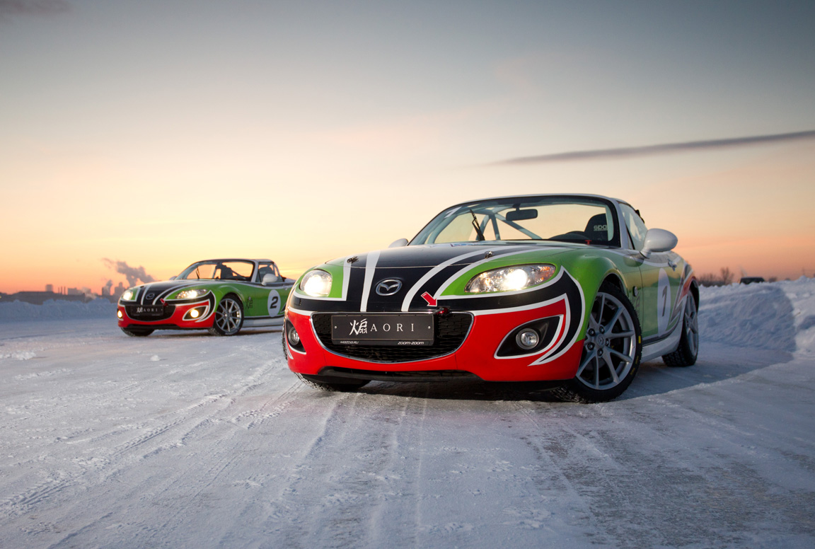 Mazda Ice Race: Горячий лед