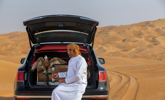 Bentley Bentayga Falconry