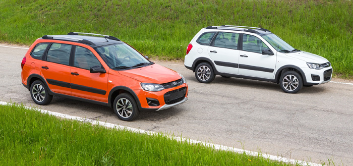 Lada Kalina Cross Black Line