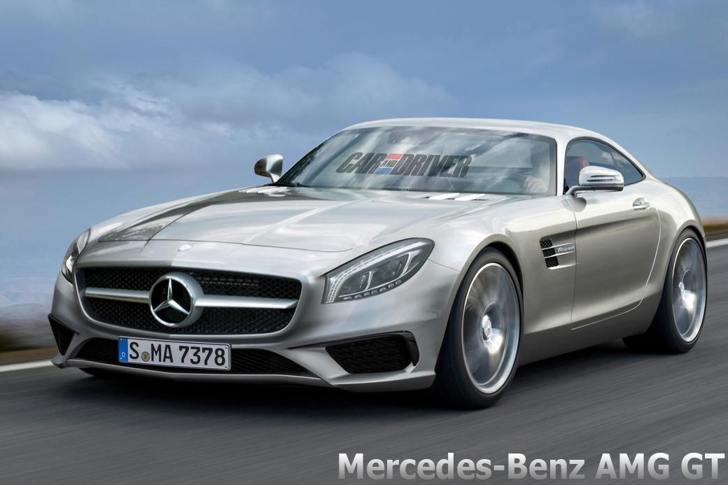 Mercedes-Benz AMG GT render