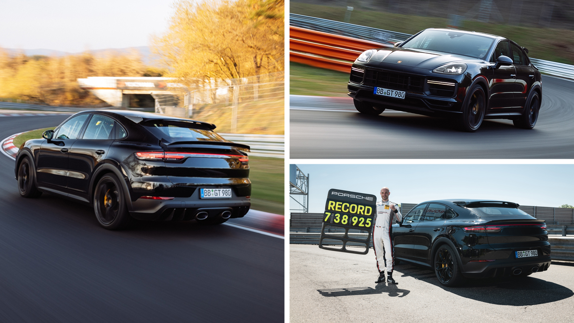 porsche cayenne coupe record nurburgring 