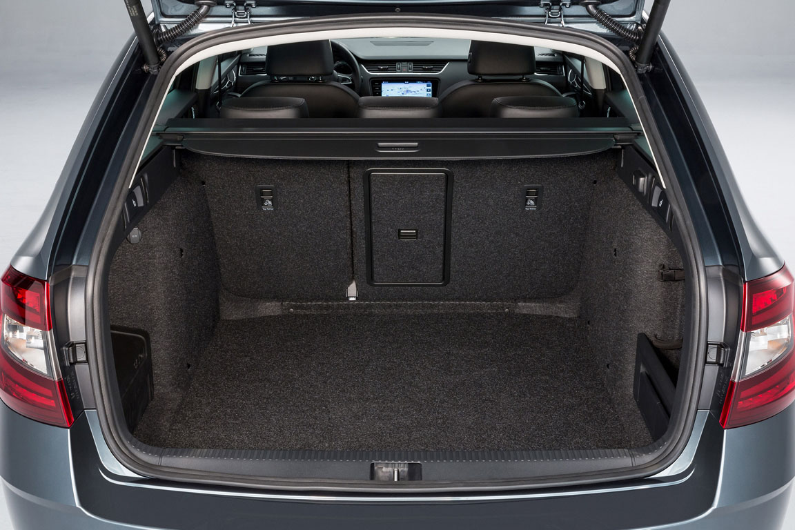 Skoda Octavia Combi 2017 багажник